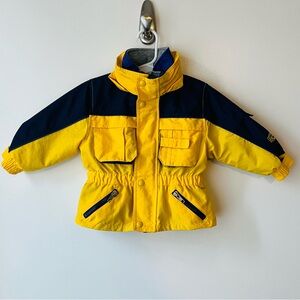 Vintage throwback Oshkosh B’Gosh windbreaker,Coat, with Jacket turns into two